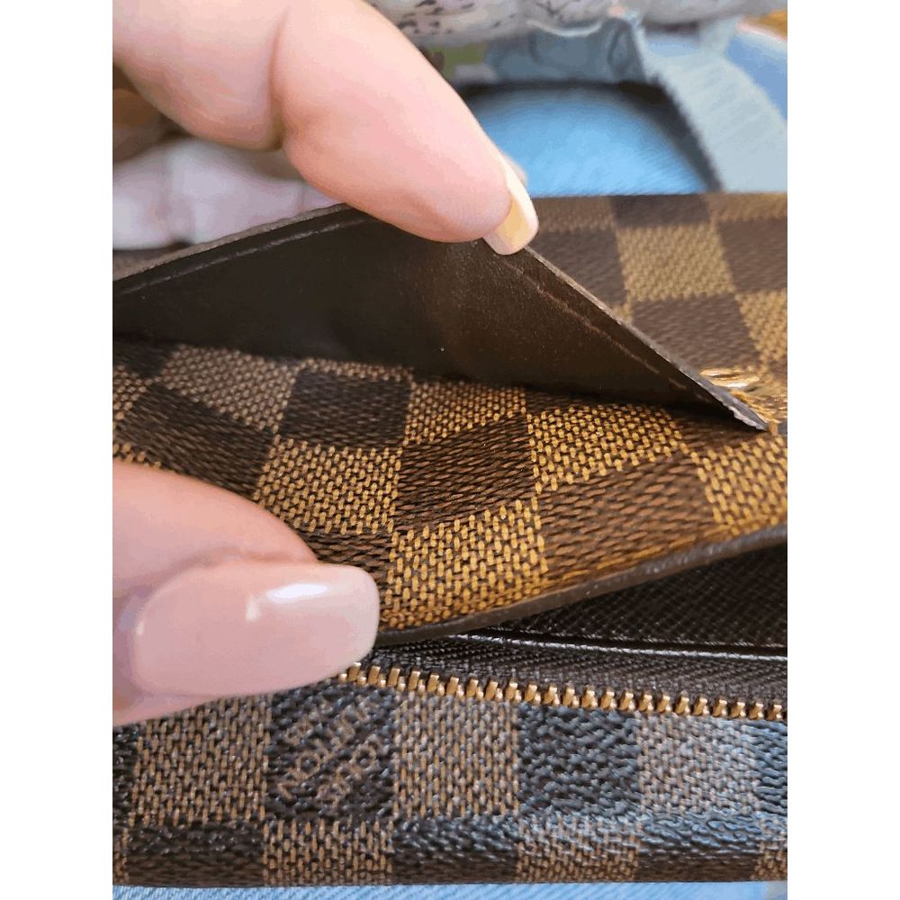 Louis Vuitton Sarah wallet Damier Ebene pattern #12 - Picture 13 of 16